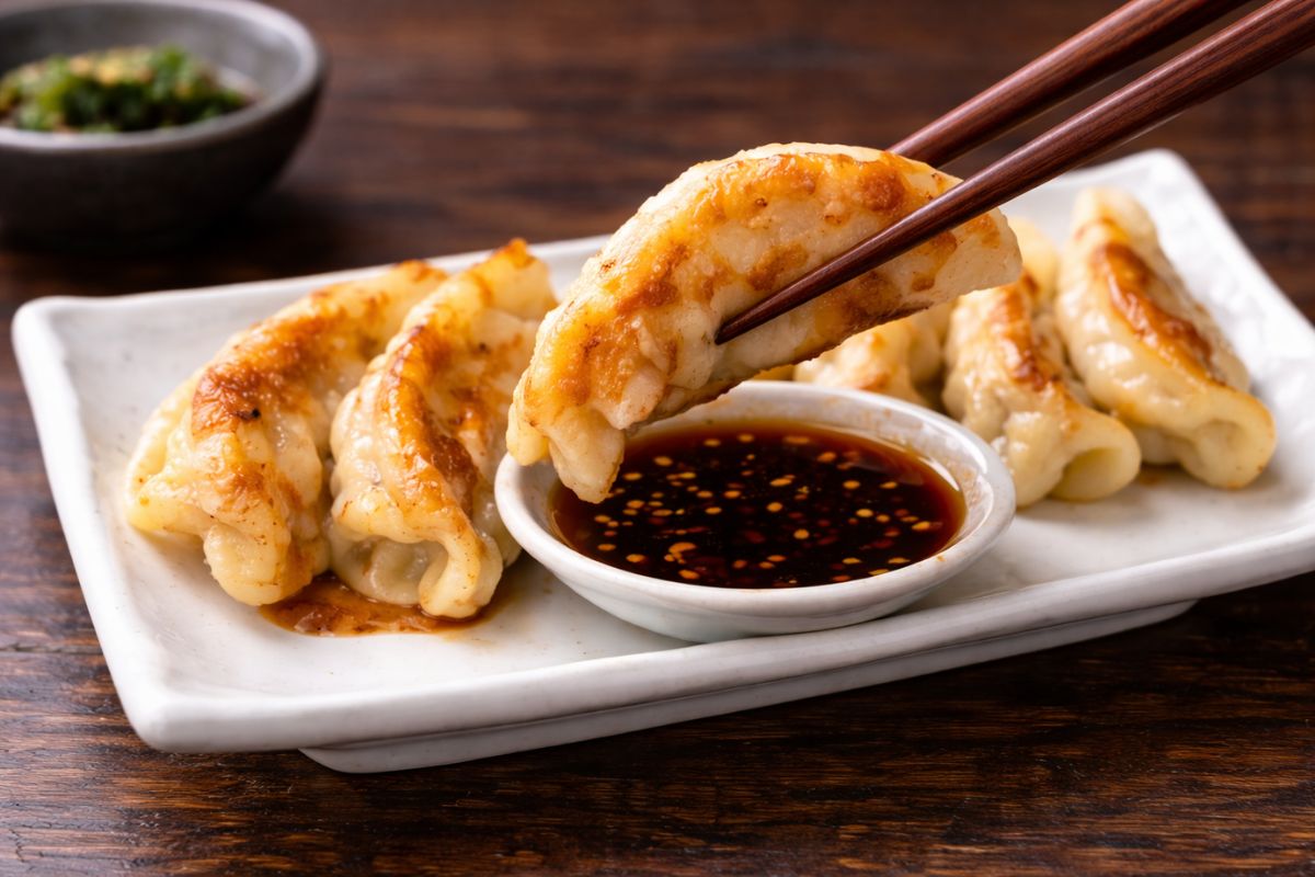 gyoza sebagai appetizer makanan jepang