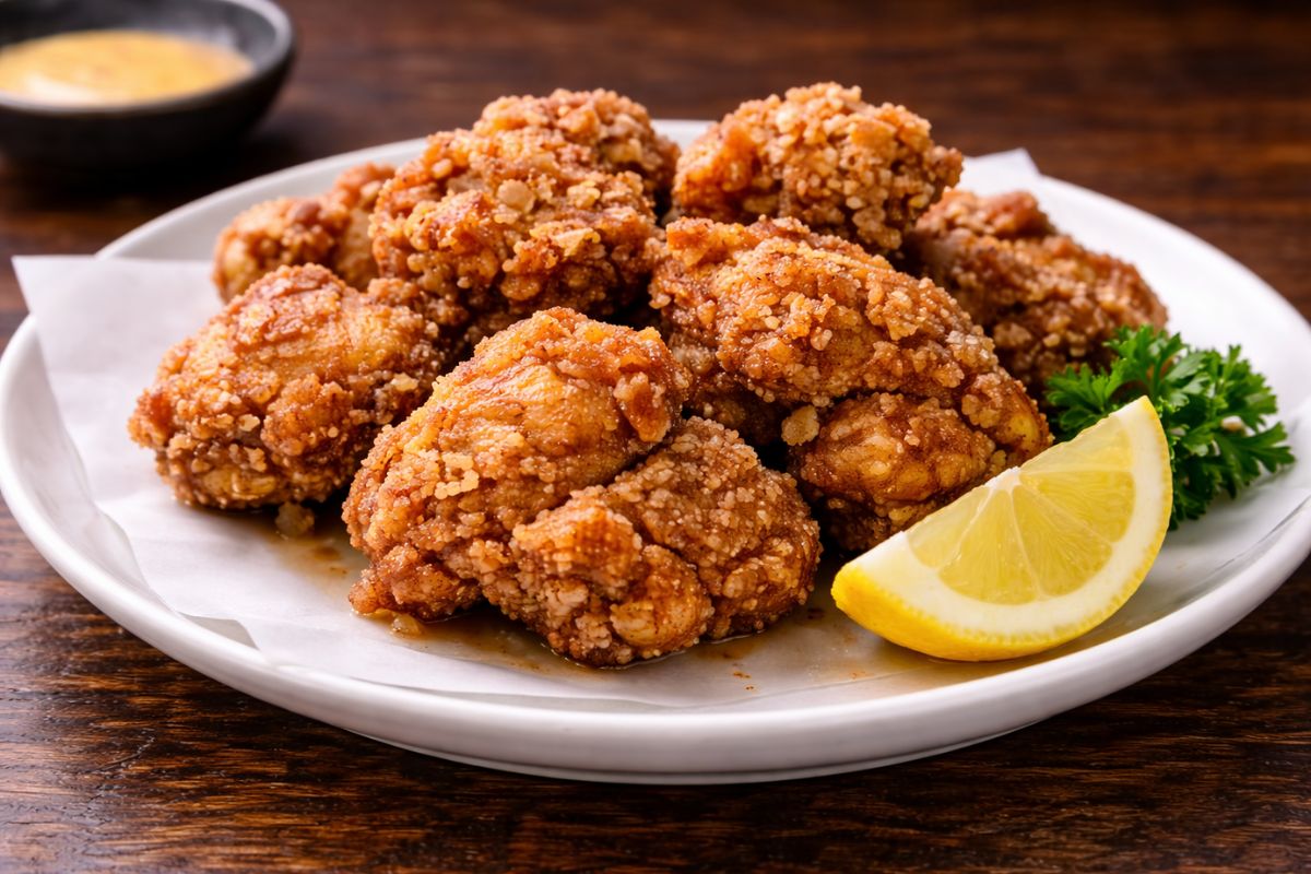 karaage sebagai appetizer khas jepang