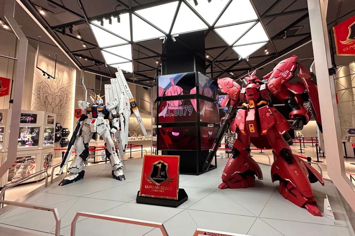 4. Gundam Side-F Fukuoka, Experience Zone Wajib Setelah Lihat RX-93ff