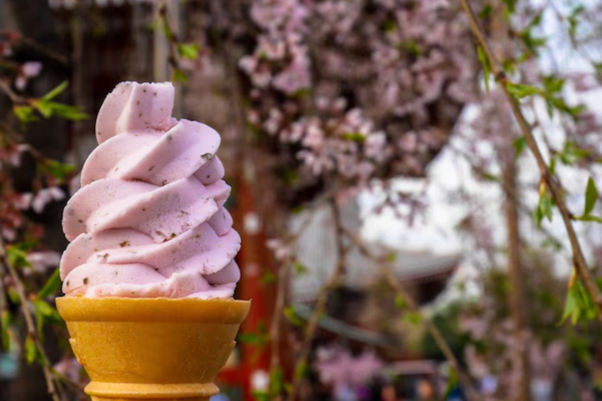 7. Sakura Ice Cream