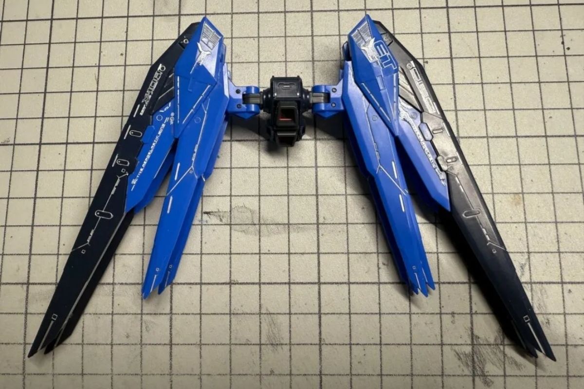 Teknik Panel Lining untuk Memperjelas Detail Gunpla